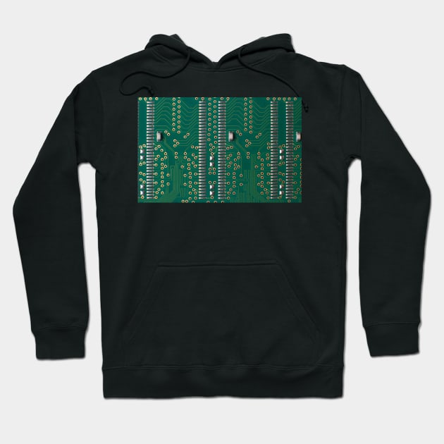 Memory chip circuit board detail Hoodie by homydesign